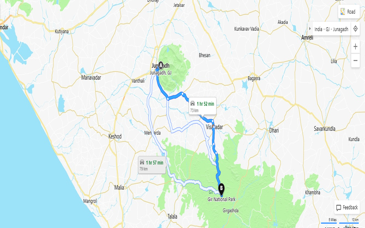  How Do I Get From Junagadh To Gir National Park